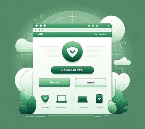 GreenVPN加速器 iOS 版本连接的第一步是点击连接按钮。